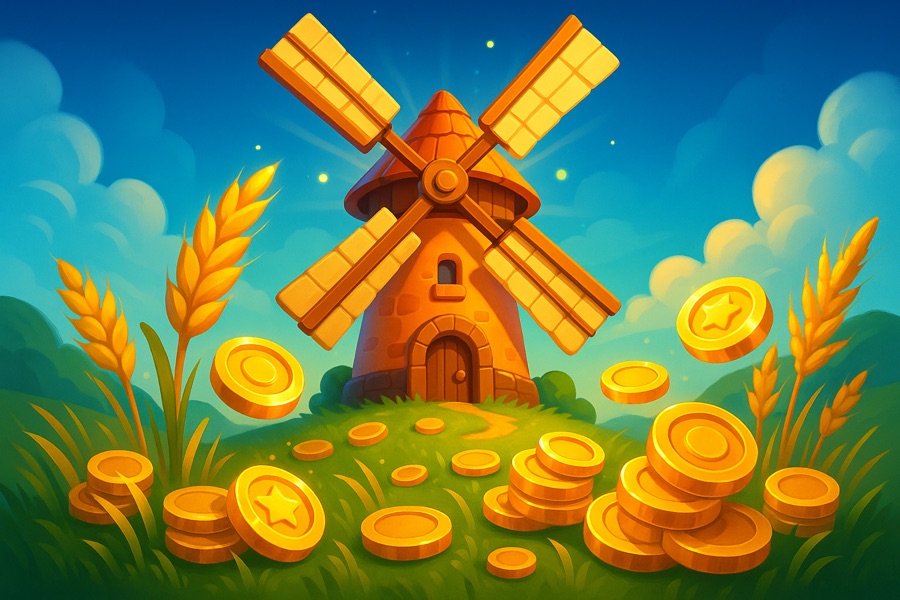 Windmill Way — free social game key art